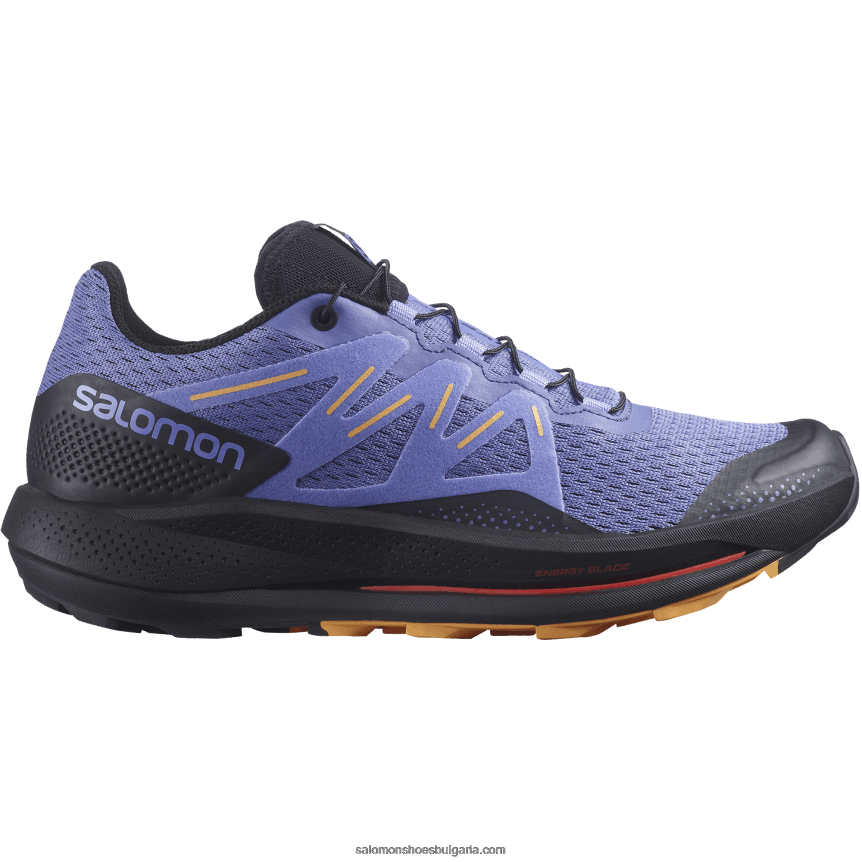 Salomon2V4DZ1510 дамски маратонки за пътека - pulsar trail кадифено утро/черно/пламтящо оранжево