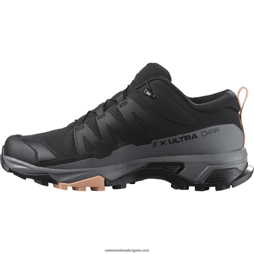 Salomon2V4DZ1119 дамски туристически обувки - x ultra 4 черен/тих нюанс/сироко