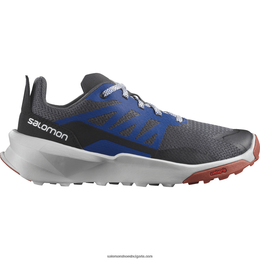 Salomon2V4DZ1346 junior - детски обувки - патрул магнит/лунен камък/изгорена къна