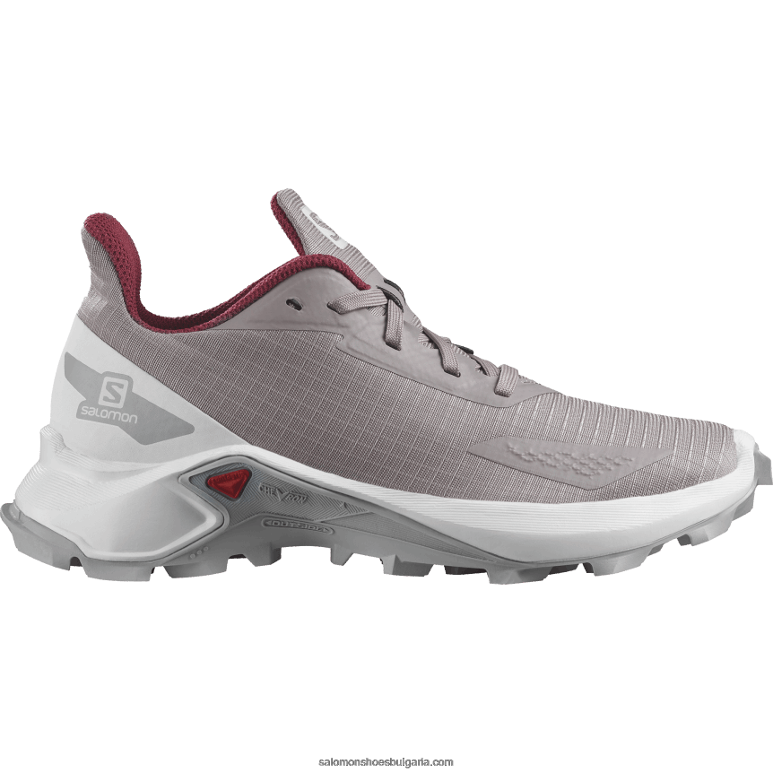 Salomon2V4DZ1350 junior - детски обувки - alphacross blast пъдпъдък/бяло/перлено синьо