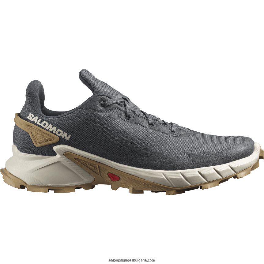 Salomon2V4DZ1483 мъжки маратонки за пътека - alphacross 4 абанос/дъждовен ден/фантом