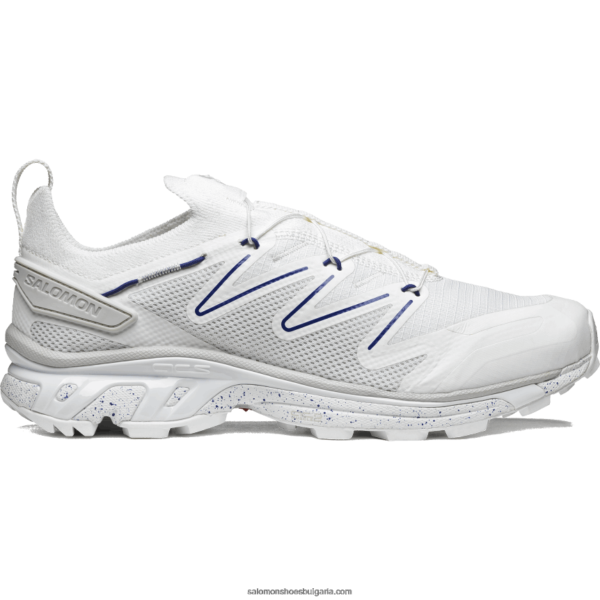 Salomon2V4DZ111 мъжки спортни обувки - xt-rush 2 бяло/лунен камък/син клематис